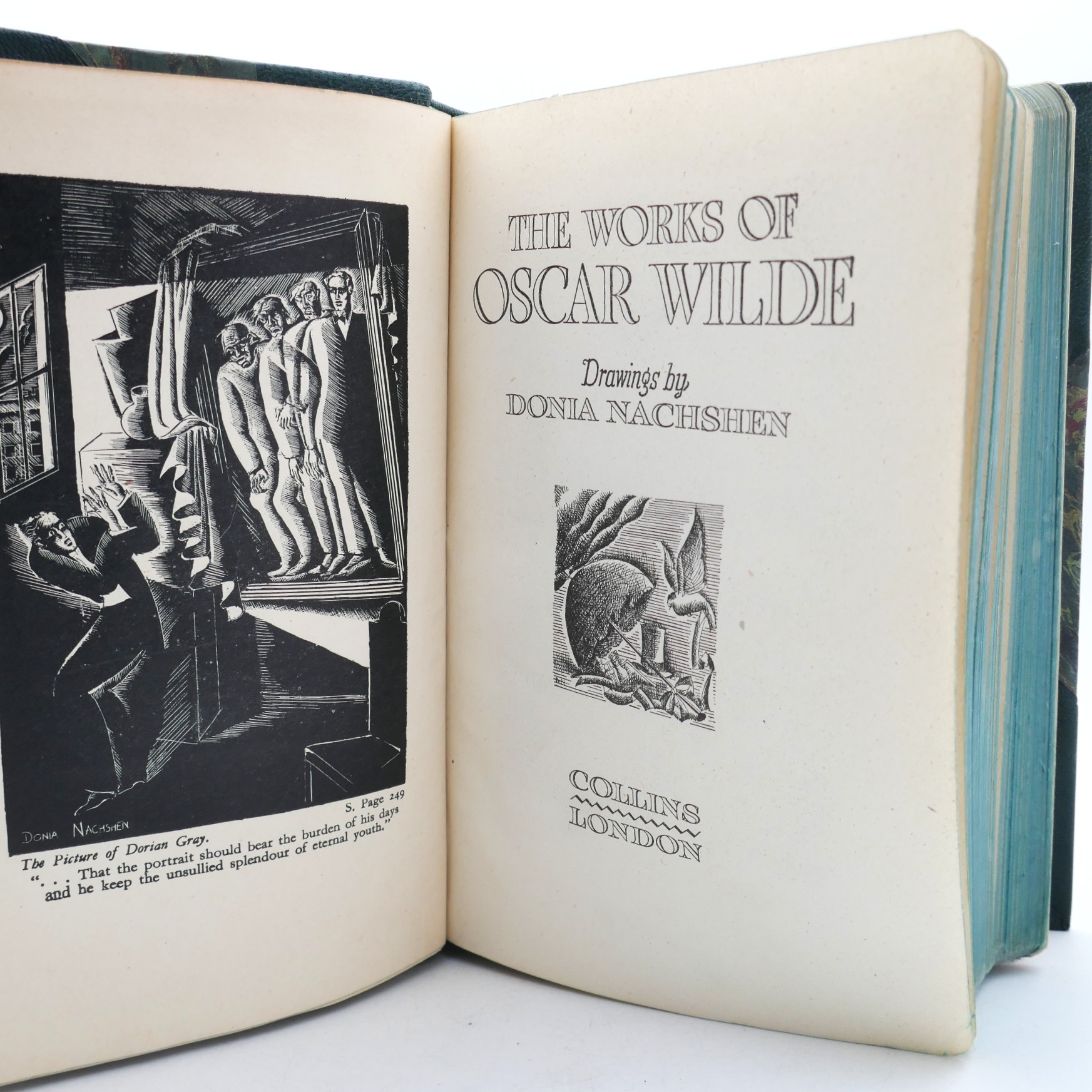 The Works of Oscar Wilde. Illustrated by Donia Nachshen (1931) - Image 3