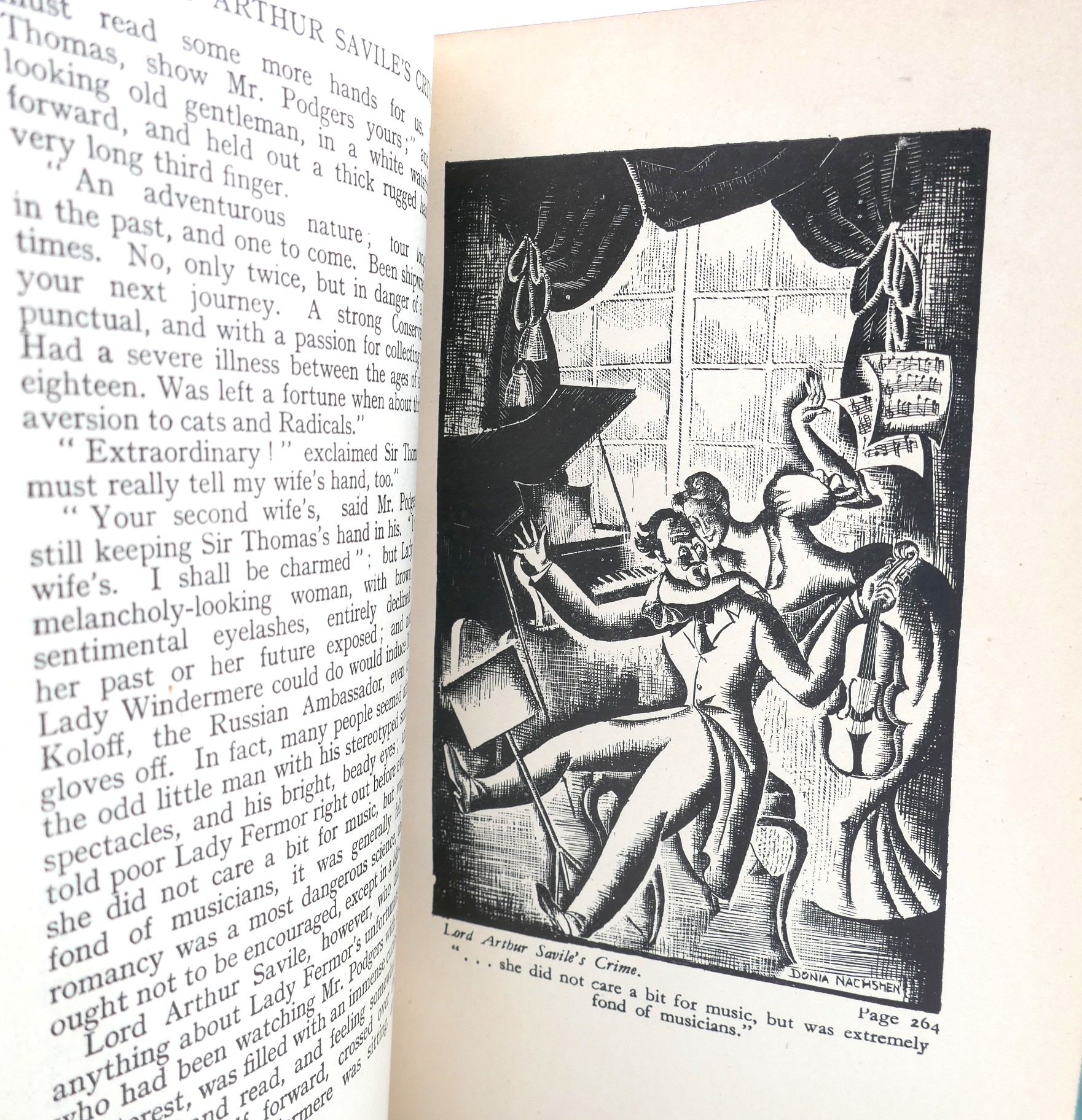 The Works of Oscar Wilde. Illustrated by Donia Nachshen (1931) - Image 4