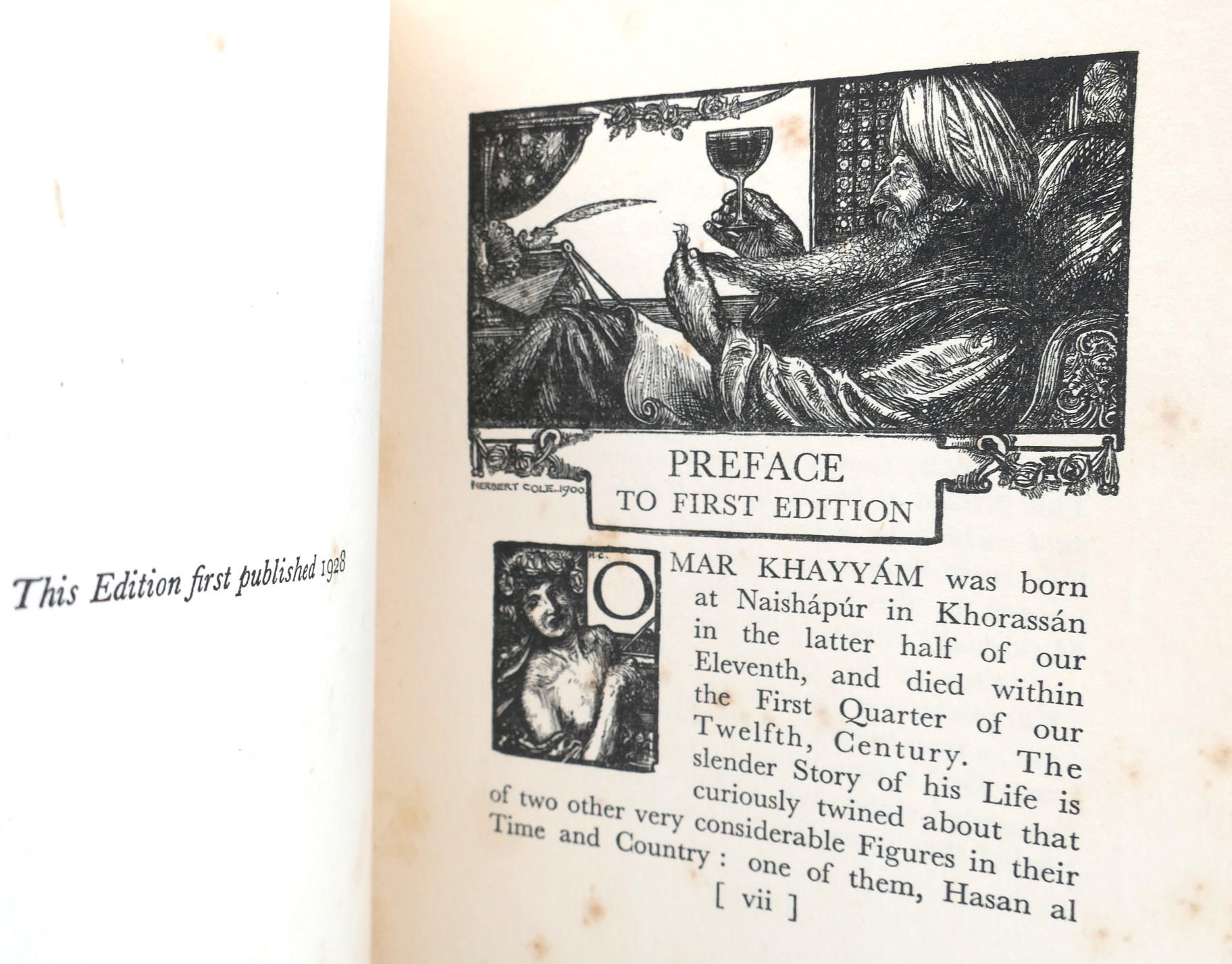 Rubaiyat of Omar Khayyam. Illustrations by Herbert Cole (1928) - Image 3