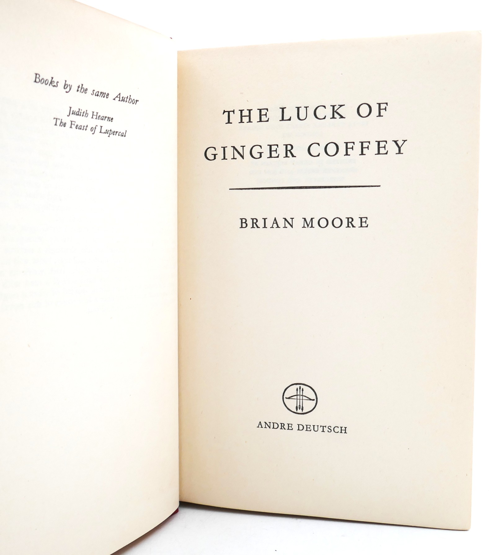 The Luck of Ginger Coffey. First Edition (1960) - Image 2